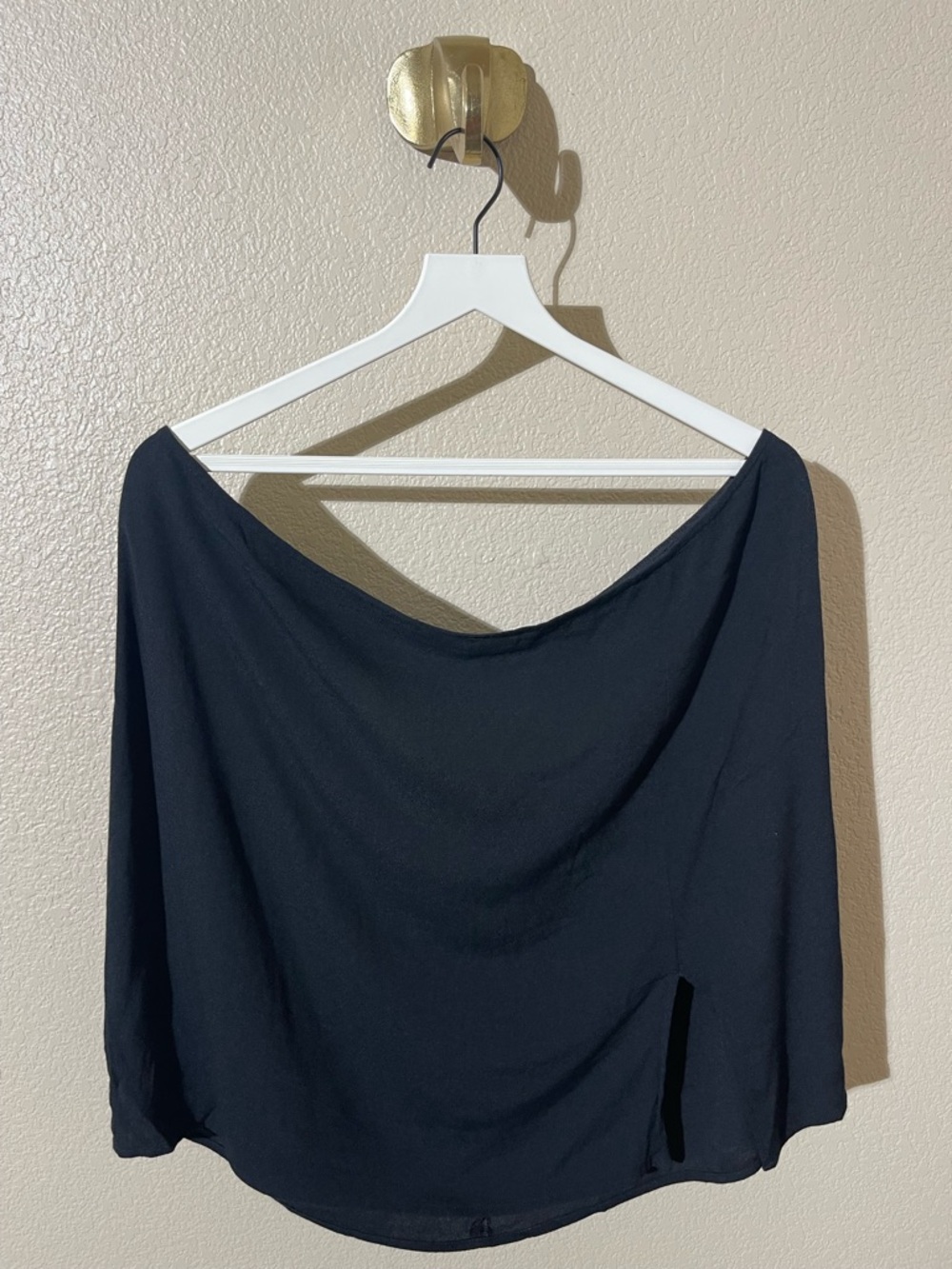 Reformation Black Mini Skirt